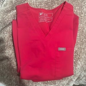 Women’s Small scrub set hot pink FIGS